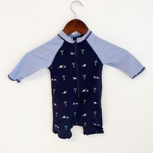 Toddler Rashgaurd Swimsuit Size 12-18 Months